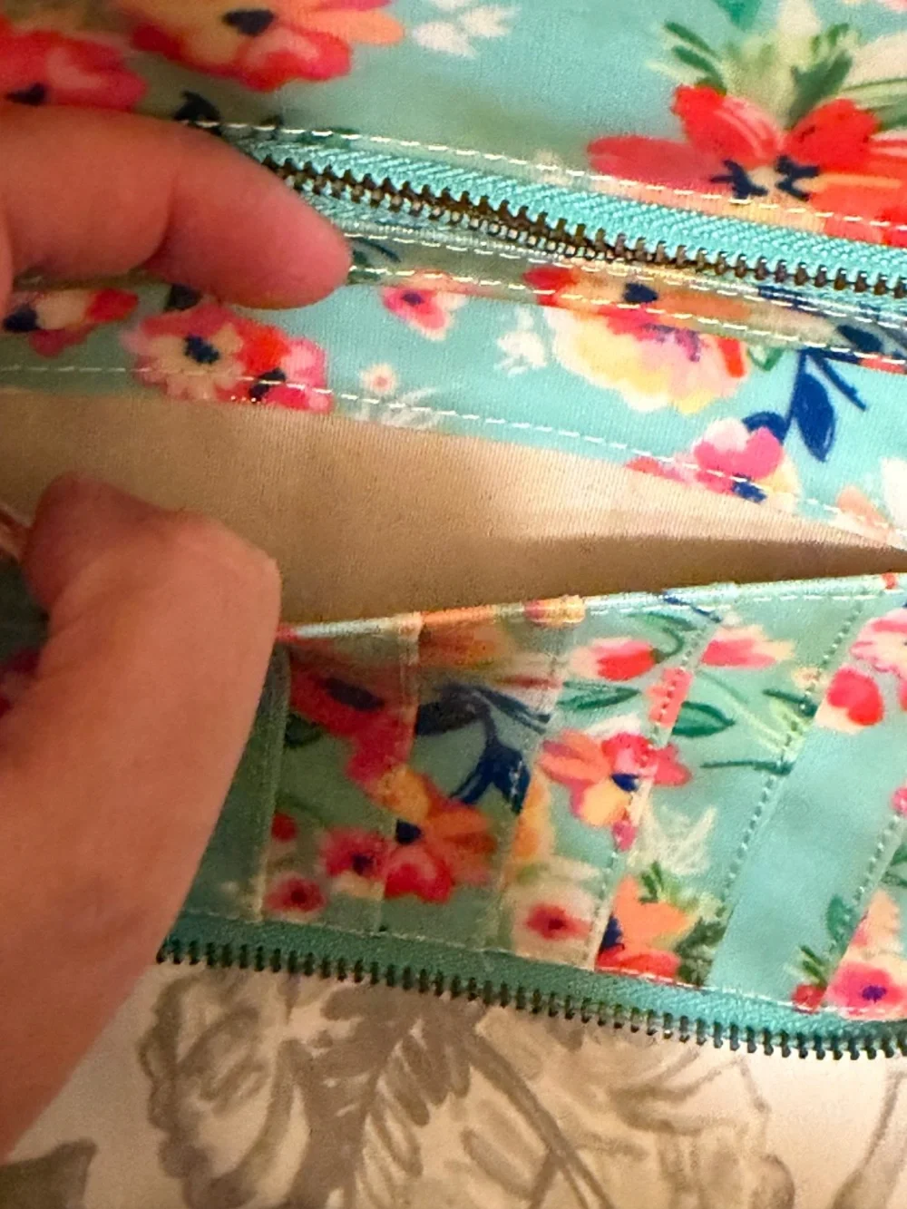 Wander wallet floral
